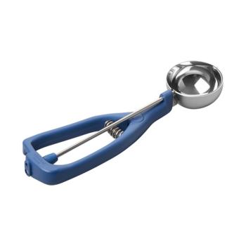 Cuillère à glace - 0.165 KG - Ø5.9 CM - acier inoxydable 18/10 - Bleu - 0.016 Litre - Stöckel - 040216