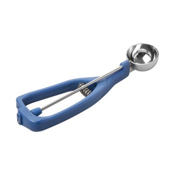 Cuillère à glace - 0.14 KG - Ø4.5 CM - acier inoxydable 18/10 - Bleu - 0.040 Litre - Stöckel - 040240