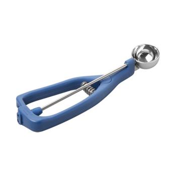 Cuillère à glace - 0.135 KG - Ø4 CM - acier inoxydable 18/10 - Bleu - 0.060 Litre - Stöckel - 040260