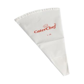 Poche à douille - 0.017 KG - 28 CM - Coton - Blanc - Caterchef - 050001
