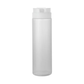 Bouteille pressée distributrice - H 24 CM - 0.068 KG - Ø7 CM - Polythène - Transparent - 0.72 Litre - 072081