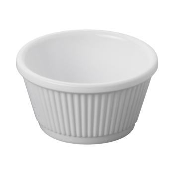 Ramequin - H 4,5 CM - 0,057 KG - Ø8 CM - Mélamine - Blanc - 0,09 Litre - 072152