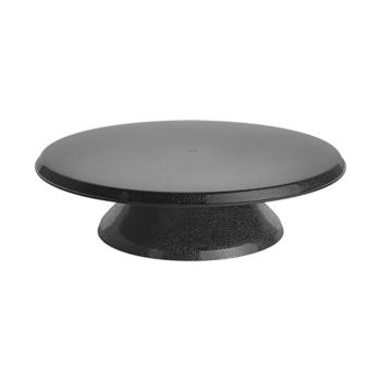 Porte-gâteau - H 8 CM - 0.001 KG - Ø30 CM - Polycarbonate - Noir - 145300