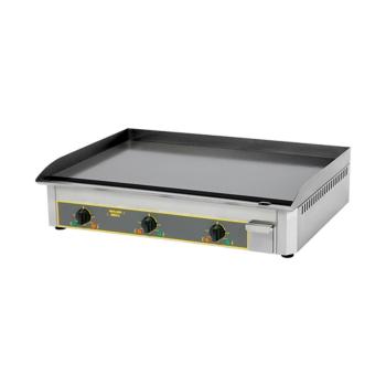 Plaque de cuisson - H 23 x 90 x 47,5 CM - 39 KG - 380 - 415 - Sans - Prise V - 9000 W - Inox - Lisse - +0°C / +300°C - Roller Grill - 304047