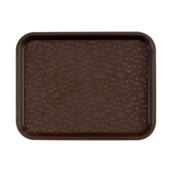 Plateau - H 1,9 x 34,5 x 26,5 CM - 0,195 KG - Polypropylène - Marron - Roltex - 518020