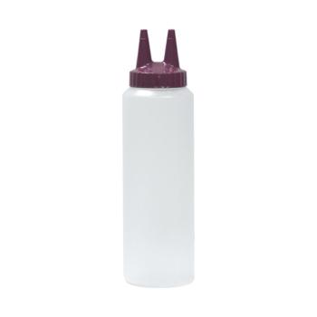 Flacon doseur - H 18 CM - 0.025 KG - Ø5 CM - Plastique - Violet - 0.2 Litre - 530102