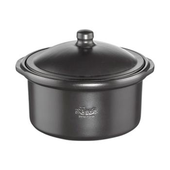 Cocotte - H 7 CM - 0.55 KG - Ø14.4 CM - Faïence - Noir - 0.64 Litre - Regas - 540020