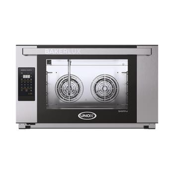 Four à convection - H 49.1 x 80 x 81.1 CM - 57 KG - 380 - 415 - Sans - Prise V - 6900 W - Inox - +30°C / +260°C - Unox - 596194