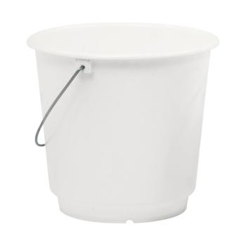Seau - H 30.5 CM - 0.683 KG - Ø34 CM - Polypropylène - Blanc - 15 Litre - Denox - 600022