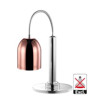 Lampe chauffante - H 61 x 25 x 48,6 CM - 7,3 KG - Ø15,6 CM - 220 - 240 V - Inox - Cuivre - Caterchef - 688251