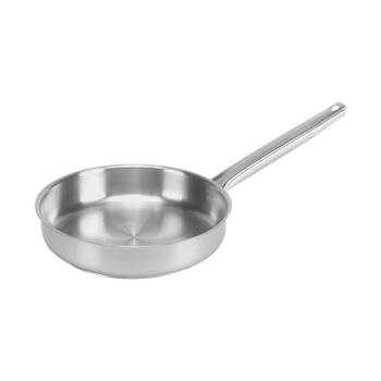 Sauteuse - H 6 CM - 1.23 KG - Ø24 CM - Inox 18/10 - 2.7 Litre - Pujadas - 720050