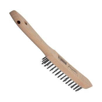 Brosse en acier - H 4 x 2,5 CM - 0,108 KG - 28 CM - Acier - 803001