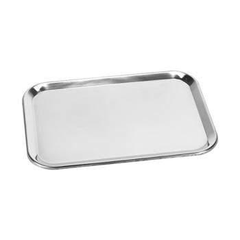 Plateau de service - H 1 x 32 x 23 CM - 0,417 KG - acier inoxydable 18/10 - 812001
