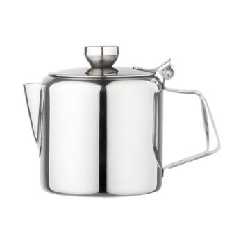Theepot - H 10 CM - 0.18 KG - Ø8 CM - RVS - 0.5 Liter - 861002