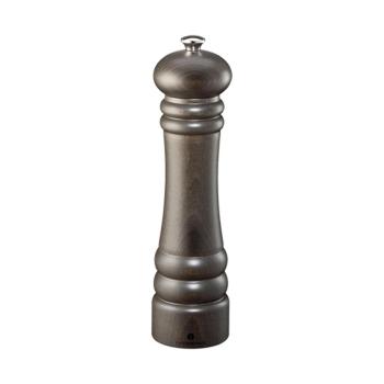 Moulin à Poivre - H 24 CM - 0,28 KG - Ø6,2 CM - Bois de Hêtre - Foncé - Zassenhaus - 892003