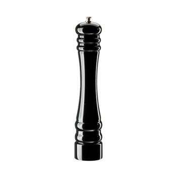 Moulin à poivre - H 30 CM - 0,319 KG - Ø6,6 CM - Bois de hêtre - Noir - Zassenhaus - 892204