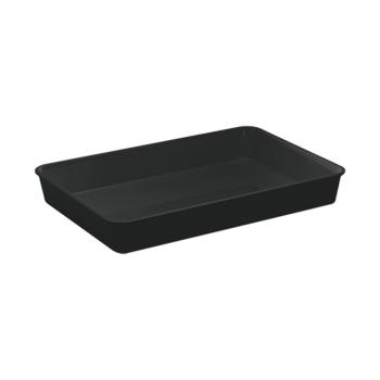 Plateau à viande - H 6 x 42 x 28 CM - 0,2 KG - Mélamine - Noir - WACA - 937653