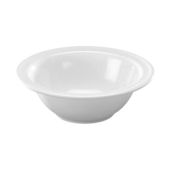 Plat de service - H 5,6 CM - 0,11 KG - Ø16,5 CM - Mélamine - Blanc - 0,45 Litre - WACA - 937934