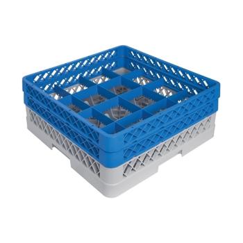 Panier bécher - H 18 x 50 x 50 CM - 0,01 KG - Polypropylène - Panier bécher - CaterRacks - CR1612
