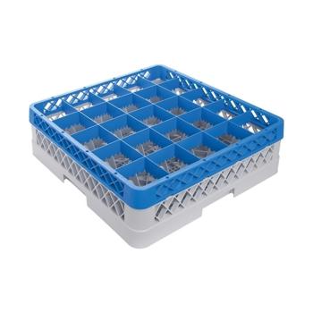 Corbeille à verres sur pied - H 14 x 50 x 50 CM - 0,01 KG - Polypropylène - Corbeille à verres sur pied - CaterRacks - CR2521