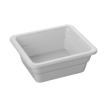 Bac gastronorme - GN 1/6 - H 6,5 x 17,6 x 16,2 CM - Mélamine - Blanc - -20°C / +120°C - 060363