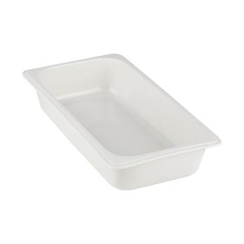 Bac gastronorme - 1/3 GN - H 6 x 32,5 x 17,6 CM - Porcelaine - Blanc - 130613