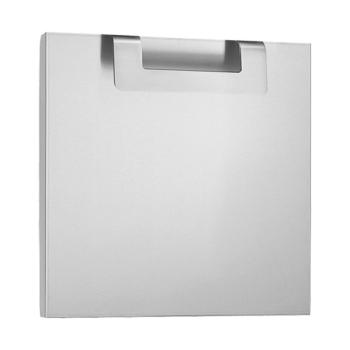 Porte - H 40 x 40 x 2 CM - 2 KG - acier inoxydable - 316797