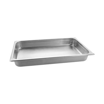 Bac à aliments - 0.001 KG - acier inoxydable - 921909