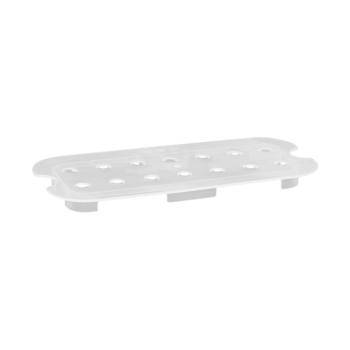 Grille d'égouttage - 1/3 GN - Polypropylène - Transparent - -40°C / +95°C - Caterchef - 953855