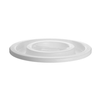Couvercle Récipient alimentaire - H 5 CM - 0.001 KG - Ø46.5 CM - polyéthylène - Blanc - Standard - 956211