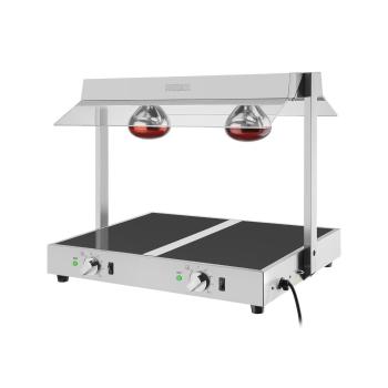 Chauffe-plats - 1/1 GN - acier inoxydable - 220-240V - Buffalo
