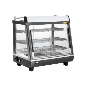 Vitrine chauffante - Gris - 220-240V - Buffalo