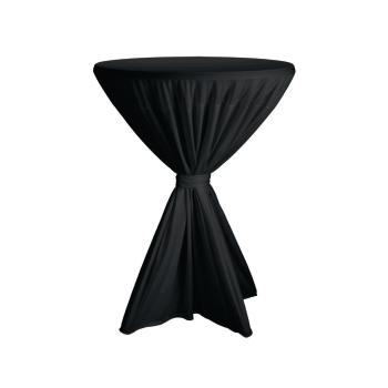 (NON DISPONIBLE) Jupe de table debout Fiesta noir - H866