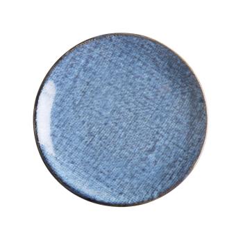 Assiette - 6 pièces - Bleu - Porcelaine - Ø 18 x H 1.9 CM - Olympia