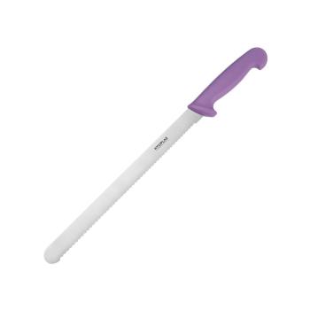 Couteau dentelé - Violet - acier inoxydable - Hygiplas