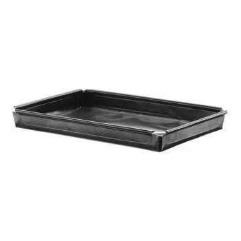 Plat à four pour fours rapides - Revêtement antiadhésif - Noir - Hendi