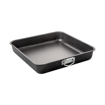 Plat à rôtir - Antiadhésif - Aluminium - H 6,5 x L 35 x P 35 CM - Accademia Mugnano