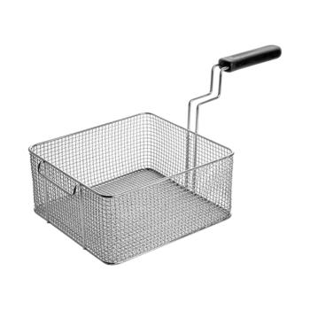 Panier à friture pour friteuse 15L - inox - H 12,5 x L 26 x P 28 CM - Stilfer