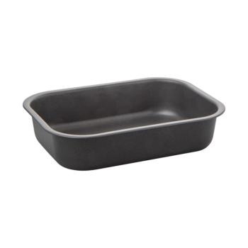 Plat à gâteaux - Antiadhésif - Aluminium - H 6 x L 25 x P 18 CM - Accademia Mugnano