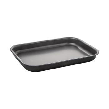 Plat à gâteaux - Antiadhésif - Aluminium - H 3 x L 30 x P 20 CM - Accademia Mugnano
