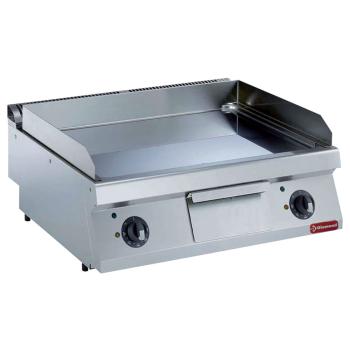 Bakplaat - Elektrisch - Glad - Chroom - 80 CM - Diamond - E17/PLCD8T-N