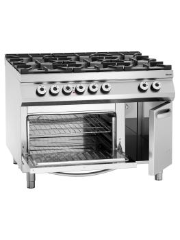 Cuisinière à gaz - Four électrique - 6 feux - Bartscher - 2952481