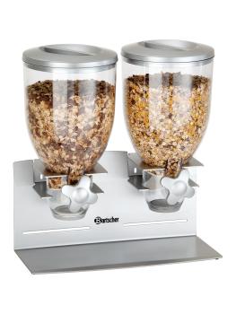 Distributeur de céréales - 2 x 3,5 litres - Bartscher - 500378