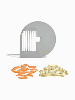 Trancheuse à grille - TVX-55 - Bâtonnets/Frites 1 CM - Diamant - AX10/A