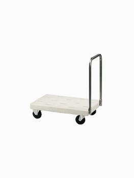 Chariot plate-forme - 200 KG - PE/SS - Pliable - Diamant - CTP/R