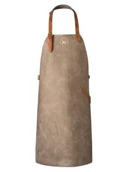 Tablier en cuir - Gris authentique - G-Line