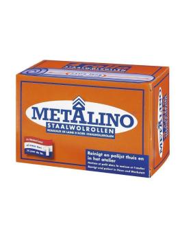 Rouleau de laine d'acier - Metalino - 3.5 CM - Betra - 5231207