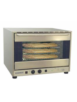 Four à air chaud - Injection d'humidité - Boulangerie 60x40 CM - 4 grilles - Euromax - 10907BLH