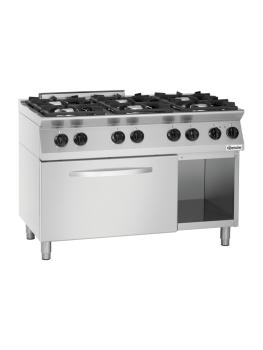 Cuisinière à gaz - Four électrique - 6 feux - Bartscher - 1582201