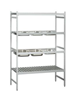 Rack de stockage - 4 racks - 150 CM - Bartscher - 603152